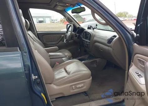 2005 Toyota Sequoia Limited V8 из США, поврежденный, VIN 5TDBT48A15S247794